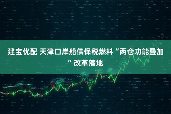 建宝优配 天津口岸船供保税燃料“两仓功能叠加”改革落地